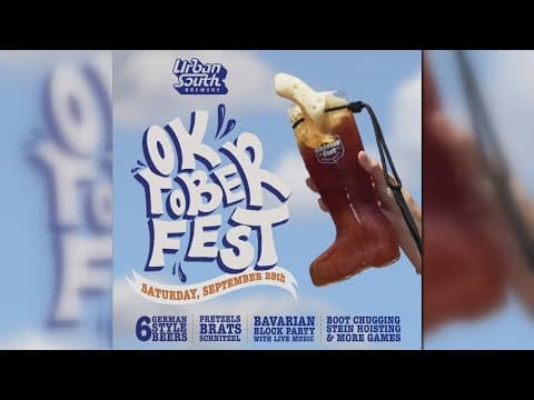 Oktoberfest Block Party at Urban South Brewery Saturday