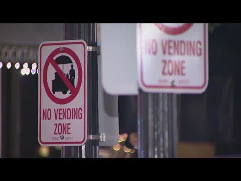 San Diego Police will start enforcing Gaslamp street vendor ban in December