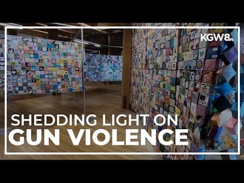 Portland nonprofit uses origami exhibit to show impact of gun violence