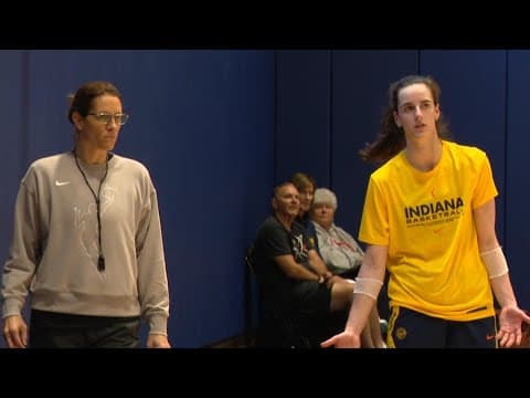 An inside look at the Indiana Fever preseason training