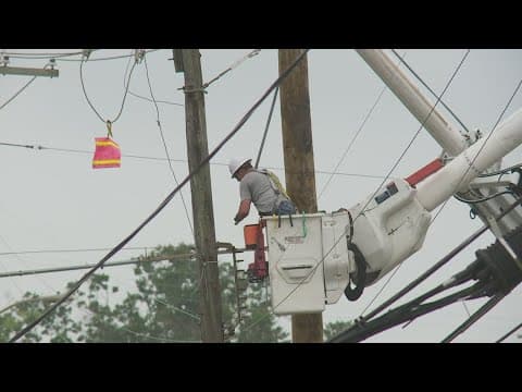 Tens of thousands left without power