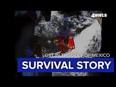 Fishermen survive shark attacks, turbulent water in the Gulf of Mexico