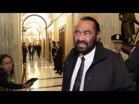 House GOP moves to censure Rep. Al Green after speech disruption