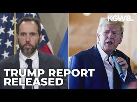 Special counsel Jack Smith's report on Trump released days before inauguration