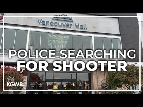 Shooter who opened fire at Vancouver mall wore Halloween mask, police say