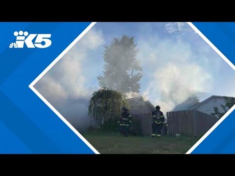 2 people injured in Renton house fire