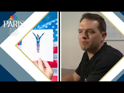 Issaquah artist makes cutout artwork of gold-medal gymnast Simone Biles