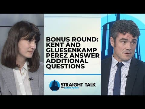 Straight Talk bonus round: Marie Gluesenkamp Perez and Joe Kent