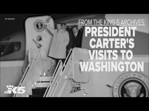 From the archives: President Jimmy Carter's visits to Washington