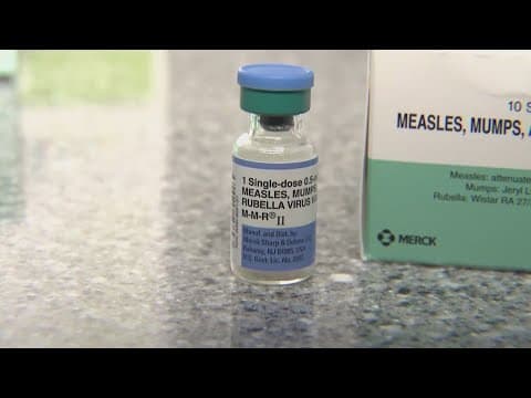 Measles outbreak reported in 10 U.S. states