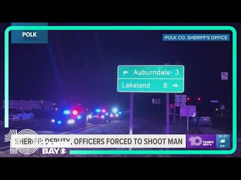 Auburndale officers, Polk deputy shoot, kill man who stole car