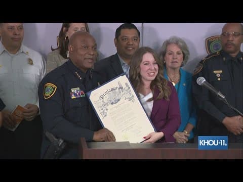 Houston-area law enforcement discuss annual 'March on Crime' campaign