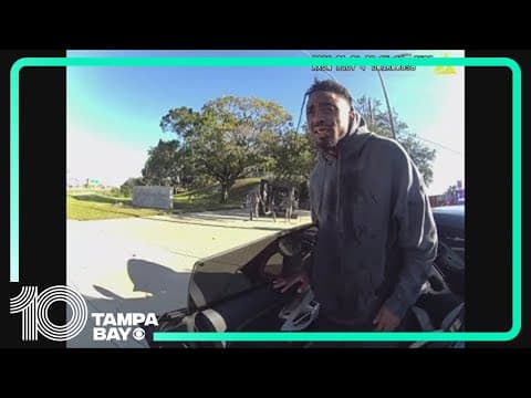 Body camera footage shows moments following crash involving Bucs' Jordan Whitehead