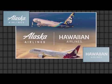 Alaska Air to buy Hawaiian Airlines in a $1.9 billion deal with debt