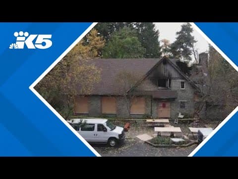 Fire caused an estimated $1.2 million in damages to Camp Long lodge in West Seattle