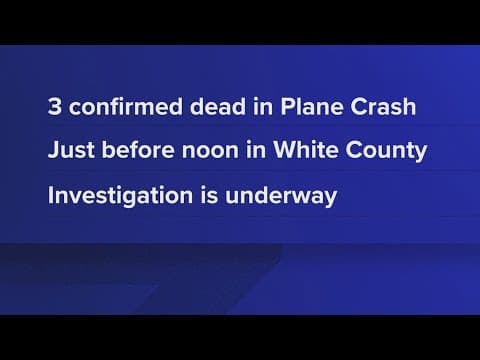 3 dead after small plane crash in Middle Tennessee