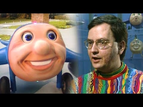 Jay Jay the Jet Plane | Texas dad explains what inspired him to create children's TV show (1995)