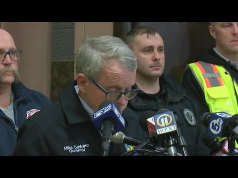 Ohio authorities plan 'controlled release' of toxic chemicals from train derailment