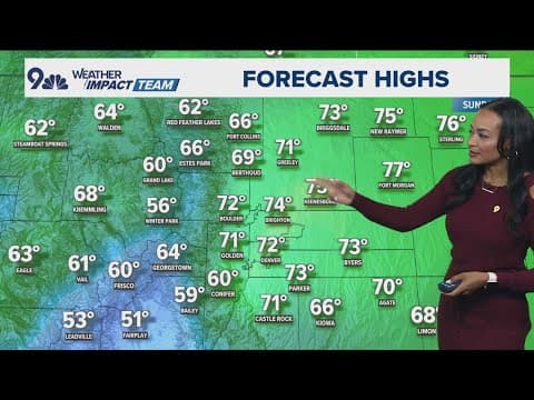 Denver Gazette weather forecast for Sunday, Oct. 20