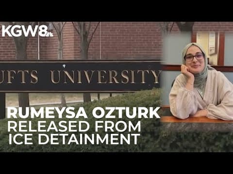 Turkish student released after being detained at Louisiana immigration center for more than 6 weeks