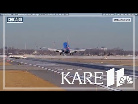 Southwest jet trying to land at Chicago Midway Airport nearly collides with a private plane on the r