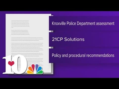KPD departmental assessment report includes dozens of recommended changes, including use of force
