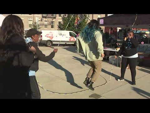 Adams Morgan Day performers DC Jumpers double Dutch around the District