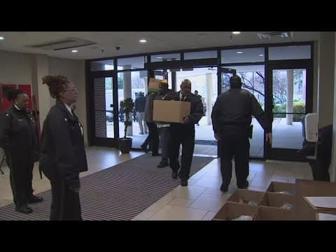 Public safety agencies deliver food baskets to people in need | Nightcap