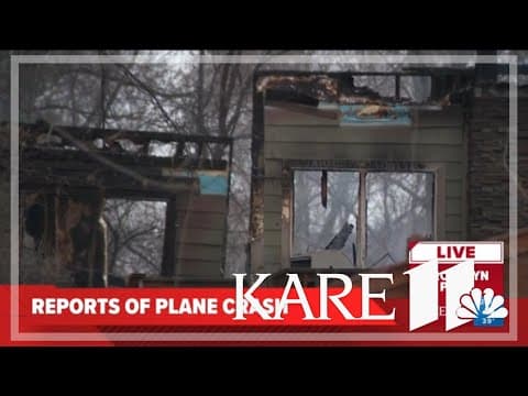 Aircraft crashes into home in Brooklyn Park