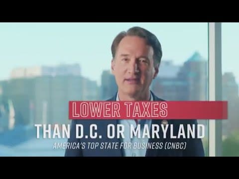 Governor Glenn Youngkin invites Trump's staff to move to Virginia