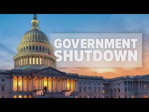 Third day of government shutdown nears