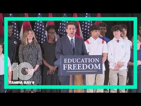 Gov. DeSantis signs universal school choice voucher bill into law