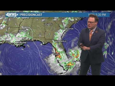 New Orleans Weather: Heat Advisory Tuesday, tropical rains on the way