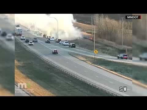 Hot Air Balloon Crashes Near Minnesota Highway