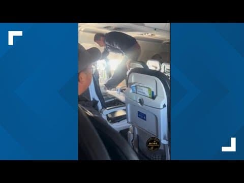Passenger restrained with zip ties on United Airlines flight after bizarre outburst