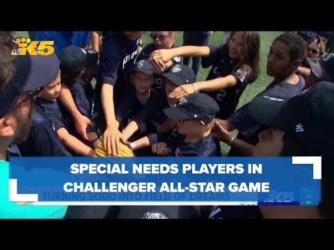 'Living their dream': Special needs players featured in Challenger All-Star Game