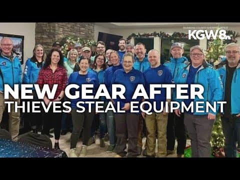 Skamania County Search and Rescue gets new gear after thieves steal equipment