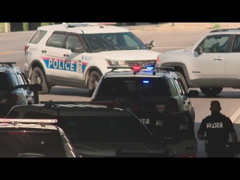 Police charge 2 juveniles who allegedly stole vehicle, crashed it near downtown Columbus