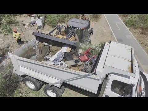 Chula Vista bulldozes homeless encampment near Plaza Bonita mall