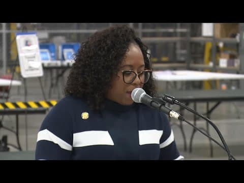 Harris Co. Clerk Teneshia Hudspeth gives update ahead of early voting