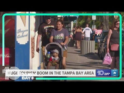 Tampa Bay seeing 'tidal wave' of new tourism, according to new data