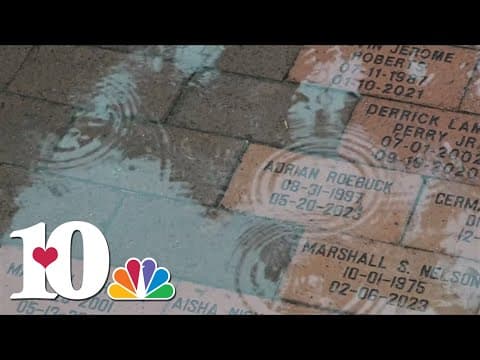 'Hope for Victims' brick memorial honors lives of homicide victims in Knox County