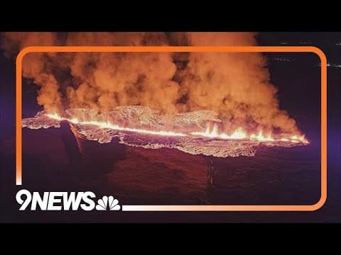 Iceland town evacuated due to volcanic eruption
