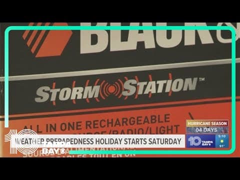 What you need to know about Florida's Disaster Preparedness Sales Tax Holiday