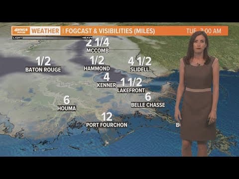 Smoke and fog lead to Super Fog and it remains in the forecast Tuesday