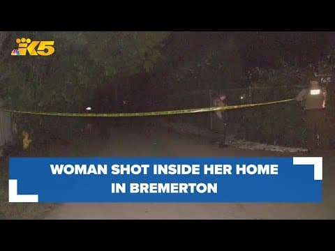 BREAKING: Woman shot inside her home in Bremerton