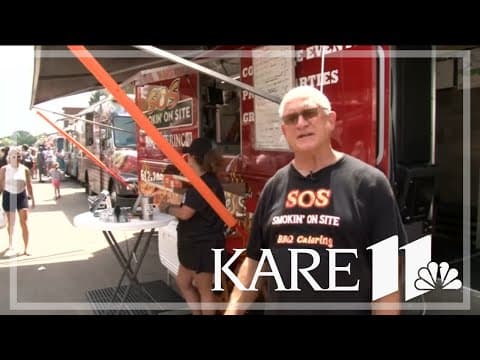 Food truck vendors brave record heat at Minnesota's food truck festival