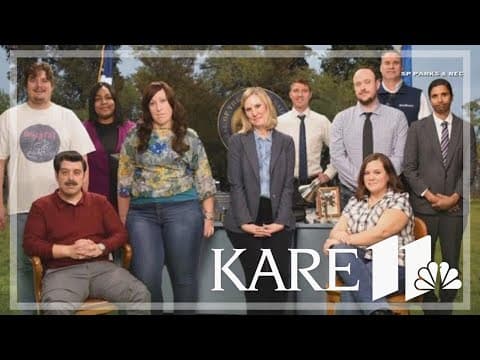 St. Paul Parks and Recreation dresses up like Parks and Recreation TV characters