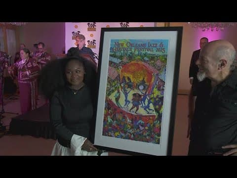 Jazz Fest 2025, Cubes & Poster Reveal in New Orleans