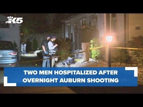 BREAKING: Two men shot in Auburn
